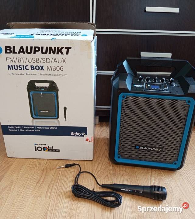 Głośniki imprezowe Poweraudio Blaupunkt MB06 śląskie Piekary Śląskie sprzedam