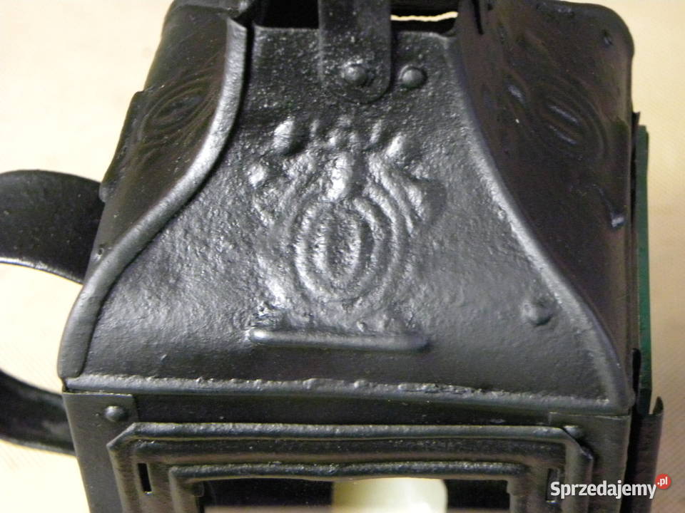 Stara francuska latarnia lampa świecowa lampka Legnica