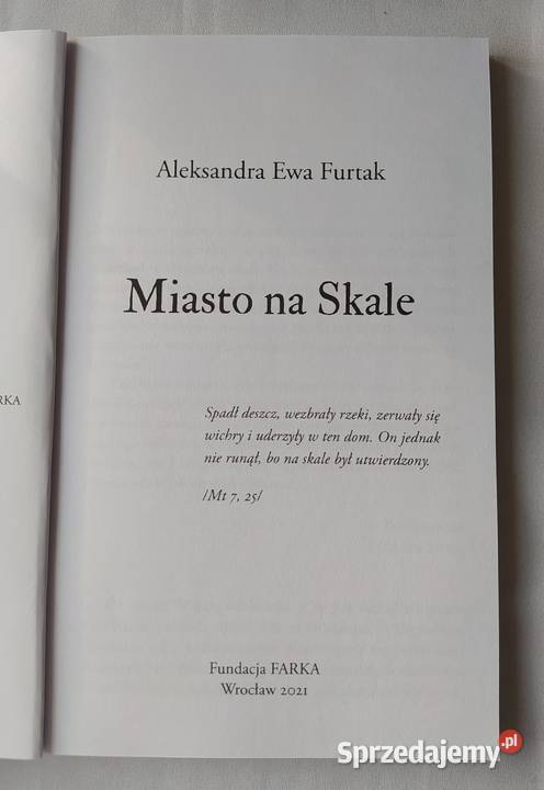 MIASTO NA SKALE Aleksandra Ewa Furtak Hajnówka