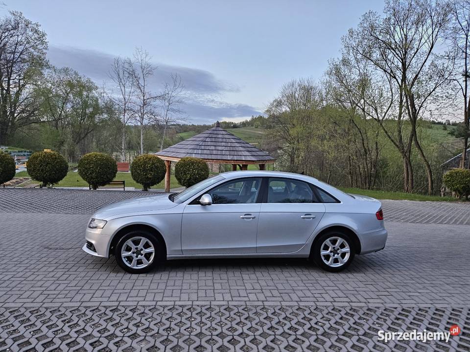 Audi A4 B8 2007r 18T 160 Klimatronik Skóra Samochody osobowe małopolskie Ryglice