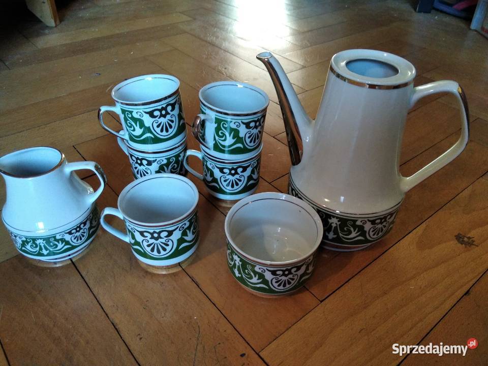 Porcelana Chodzież 1943 komplet kawowy serwis sprzedam