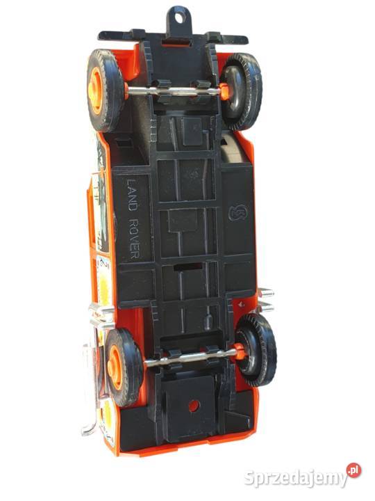 Stara zabawka samochód Land Rover taxi