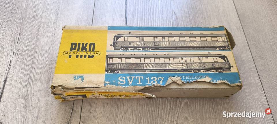 LOKOMOTYWA PIKO SVT137 DR H0 ŁADNY STAN PUDEŁKO Modelarstwo Bytom