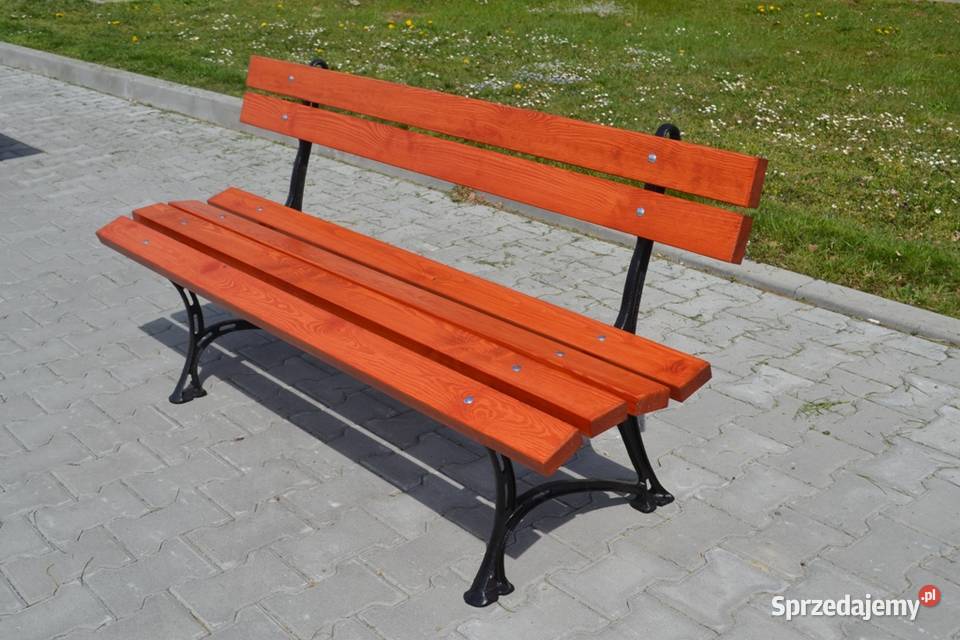 Ławka ogrodowa miejska parkowa 150 królewska Wrocław
