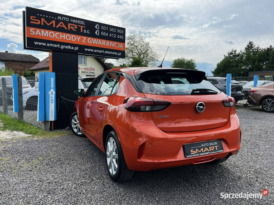 Opel Corsa Ledy NAVI Salon FV 23 Pomarańczowa 75KM Rydułtowy