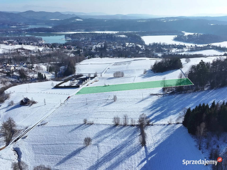 Działka budowlana z widokiem na Jezioro woda