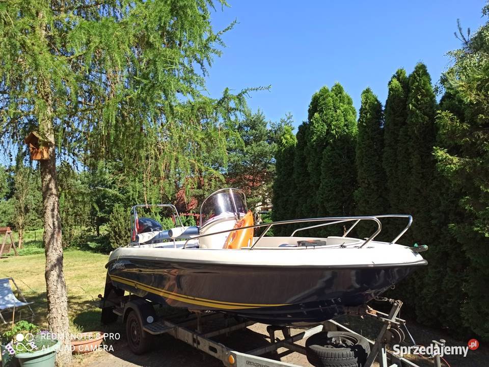 Sprzedam łódź Mazury 525 Yamaha 100 wielkopolskie Oborniki