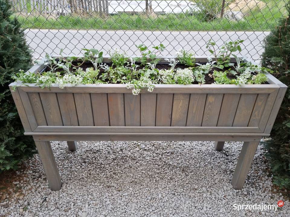 Zielnik na nogach warzywnik skrzynia ogrodowa Warzywniki i zielniki śląskie Kalety sprzedam