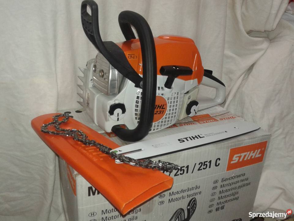 NOWA pilarka STIHL MS 231 moc 27 pila motorowa Ostrowiec Świętokrzyski