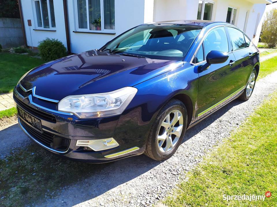 Citroen C5 sedan 2009 16 HDI niski przebieg Tarnogród