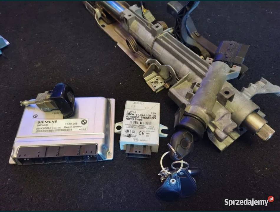Zestaw startowy stacyjka wkładka BMW E46 m54 Żory