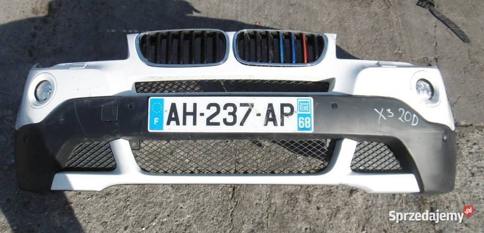 BMW X3 E83 08r zderzak przedni przód PDC Szprotawa