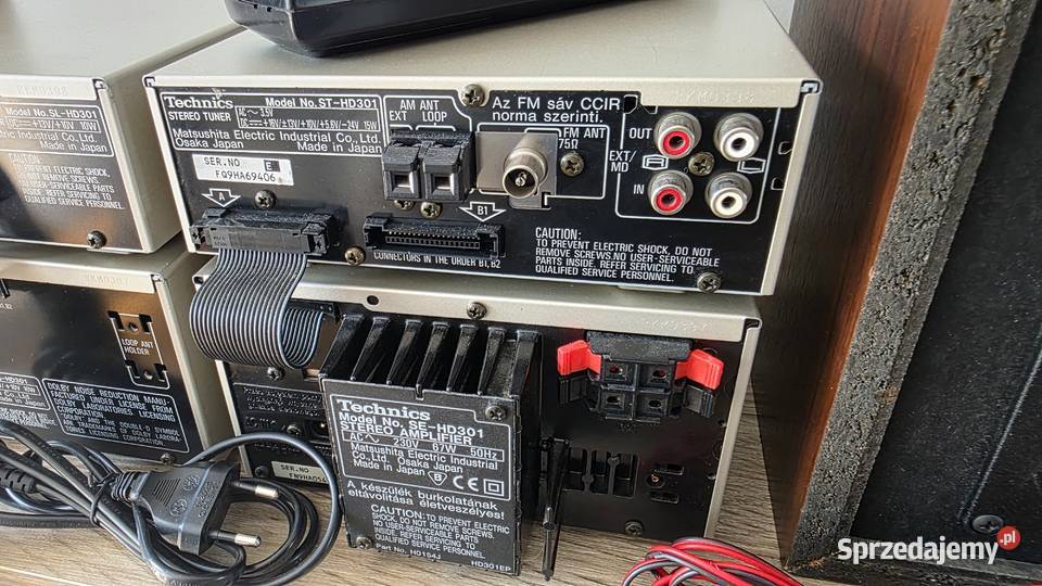 Wieża Technics SIHD301 pilot SEHD301 STHD301 Wieże i miniwieże Łódź sprzedam