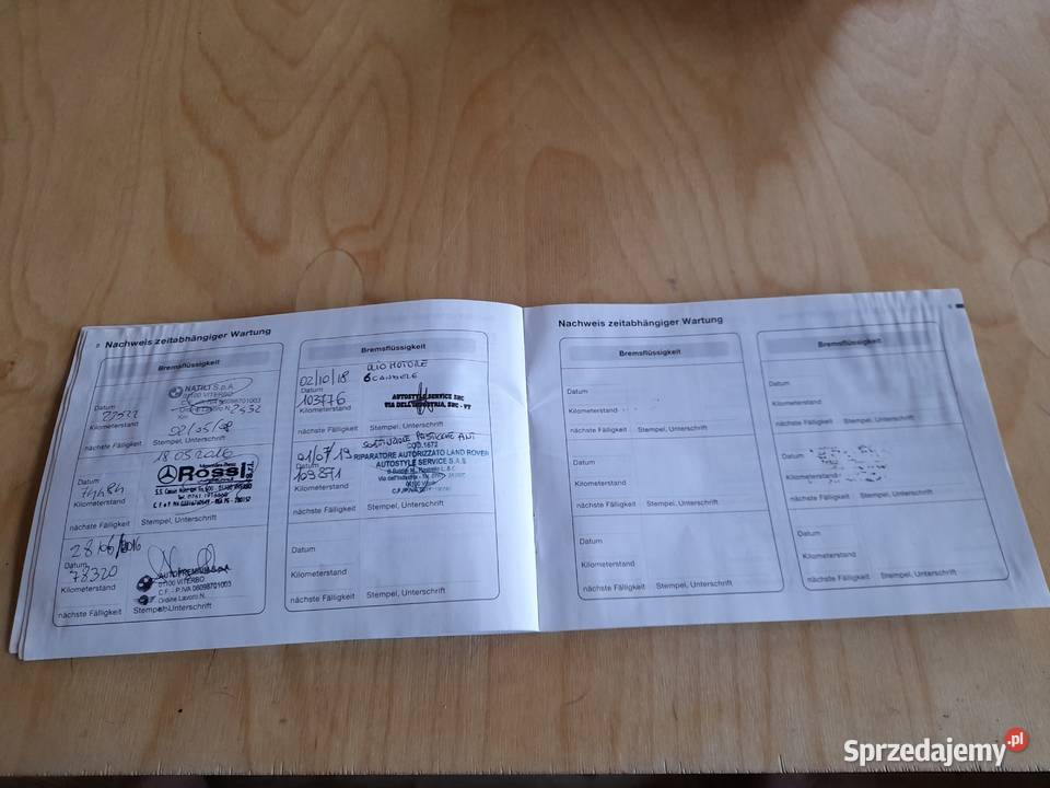 BMW Z4 E85 ksiażka serwisowa