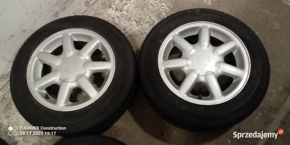 Koła aluminiowe 1756514 oryginalne Volkswagen Samochodowe
