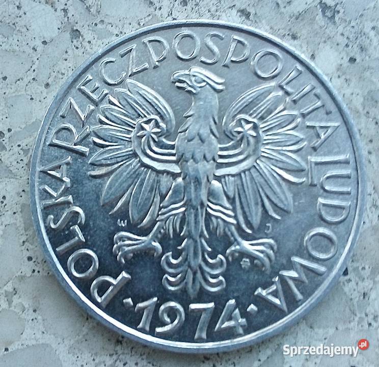 POLSKA5 1974 rMENNICZA TYP ADATA WYPUKŁA Numizmatyka mazowieckie Legionowo