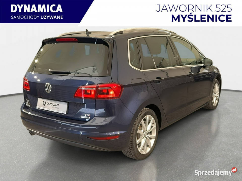 Volkswagen Golf Sportsvan Highline 16TDI 110 DSG małopolskie Myślenice