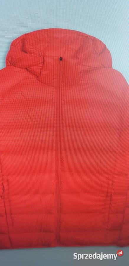 Kurtka puchowa trekkingowa z wypełnieniem Rozmiar M śląskie Rydułtowy