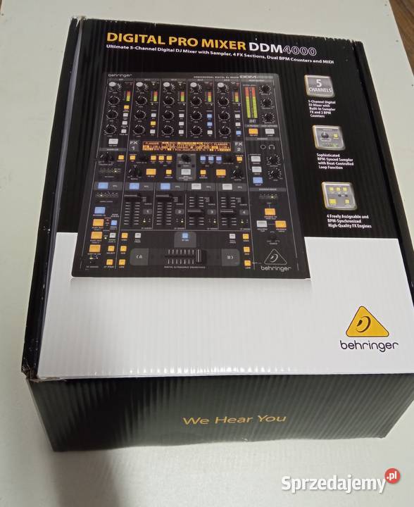 mixer DJ z efektorem Behringer DDM4000 4 Puławy