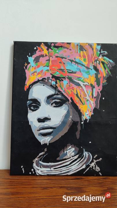 Obraz akrylowy popart portret
