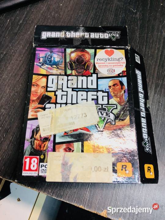 Grand Theft Auto Five na PC z kodem Justynów sprzedam