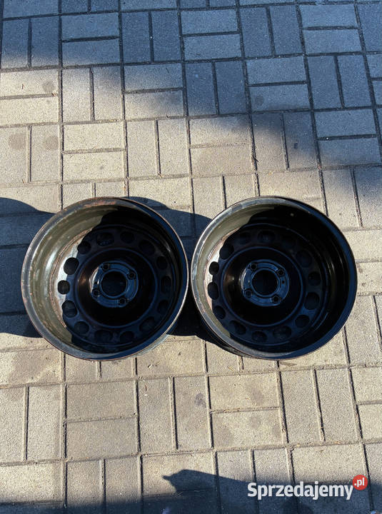 Oryginalne felgi stalowe Citroen Peugeot 15 Średnica 15" Mikołów