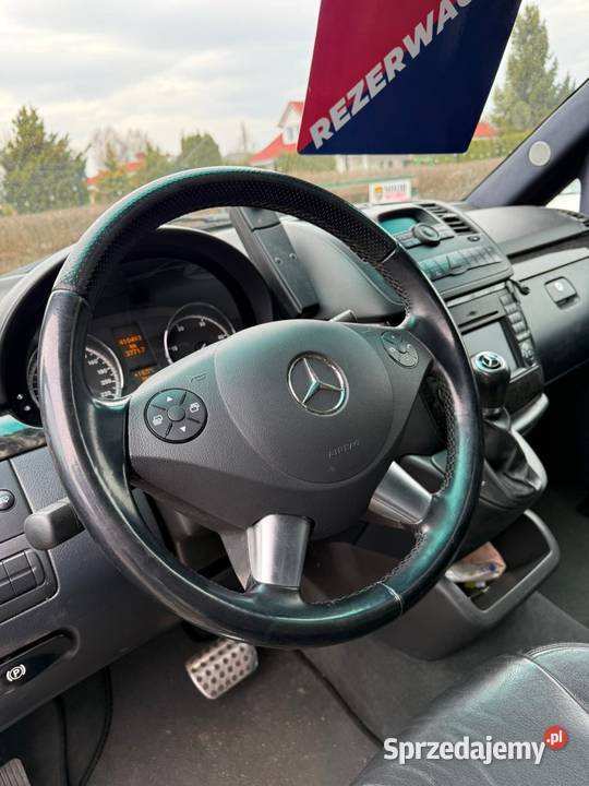 Mercedes Viano Long 30 V6 320 super stan elektrochrom. lusterka boczne Viano pomorskie Reda