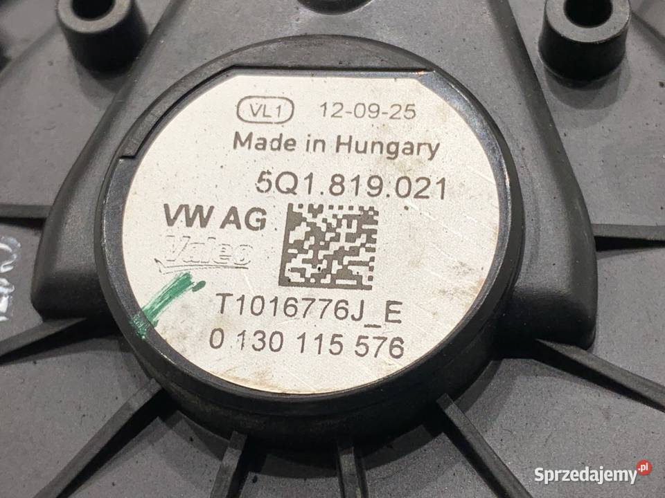 DMUCHAWA NAWIEWU VW GOLF VII 5Q1819021 osobowe