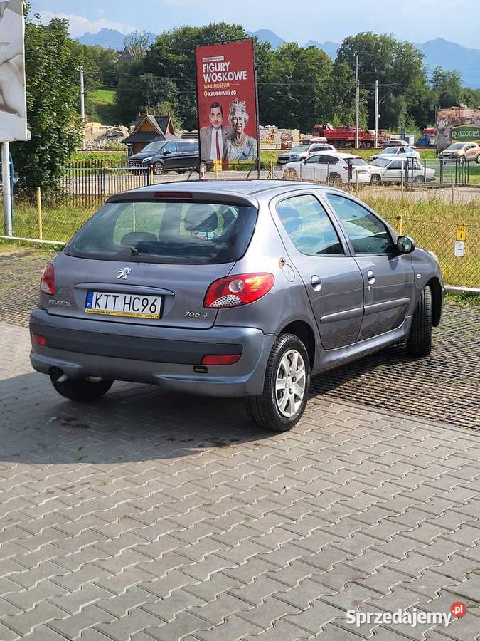 Peugeot 206 2010 Przebieg 134 Poronin