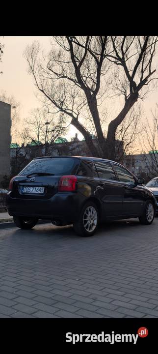 Toyota Corolla IXE120 18 E12 TS 192 2003 wersja poduszka powietrzna Corolla Warszawa sprzedam