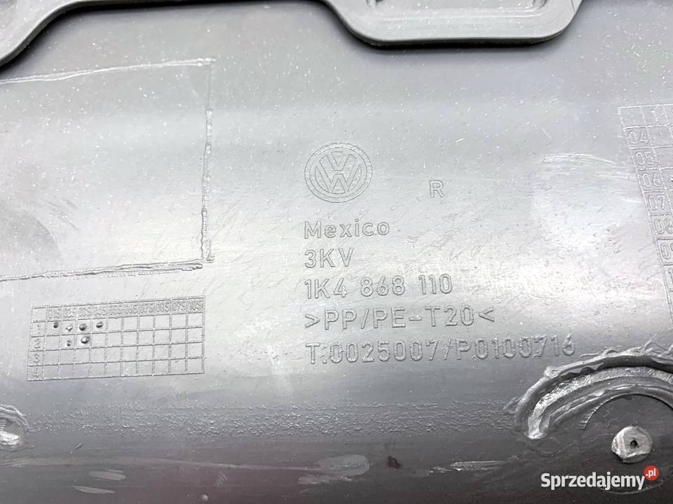 BOCZEK DRZWI PRAWY PRZÓD VW GOLF VI Kombi 0914 Motoryzacja