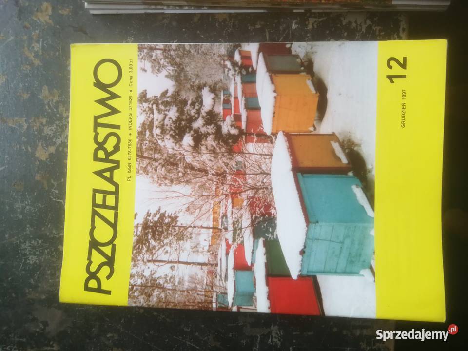 Pszczelarstwo miesięczniki 12 412 z 1997 roku Kultura i Rozrywka