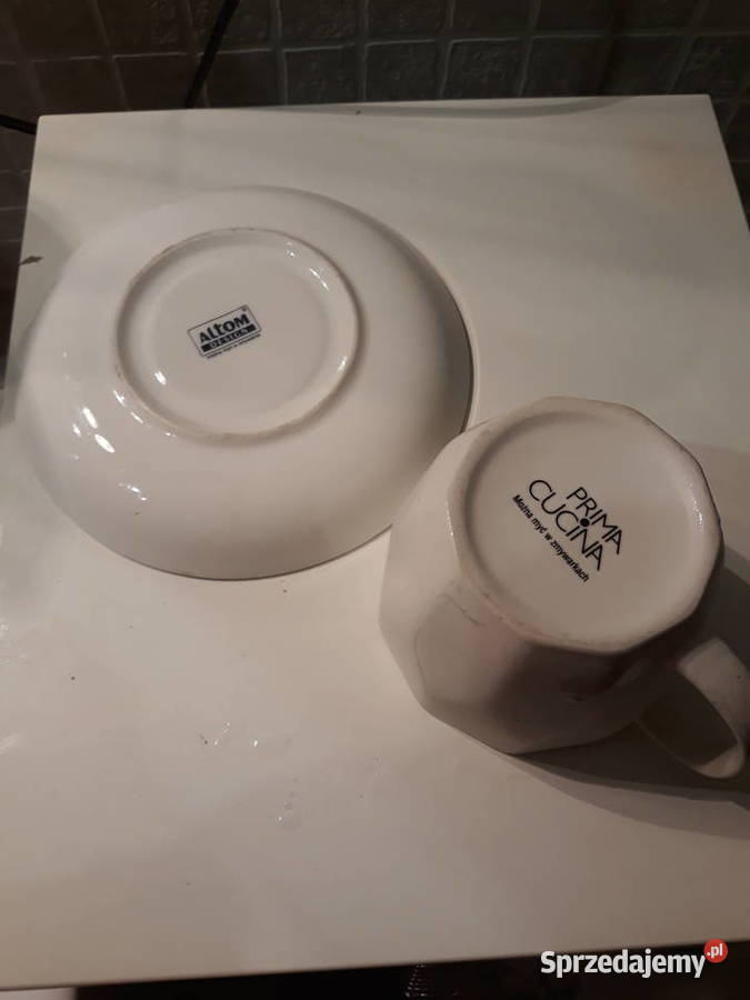 filiżanka z talerzykiem 300ml Sosnowiec sprzedam