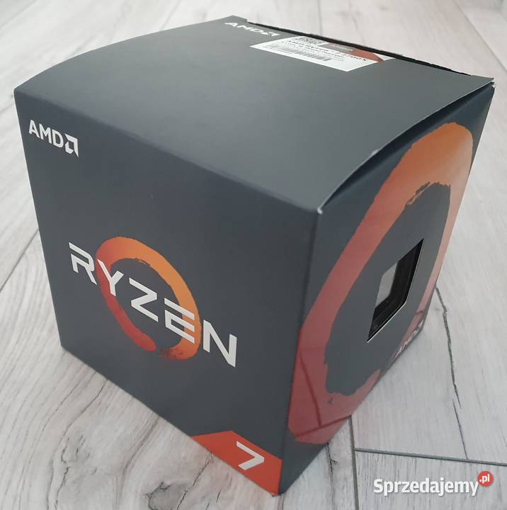 AMD Ryzen 7 2700X box Inne AMD Rydułtowy