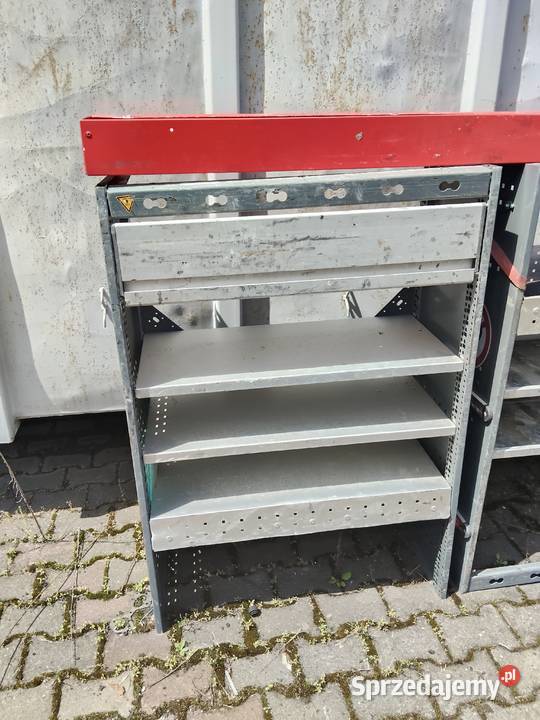 Używana metalowa zabudowa serwisowa do samochodu Opole