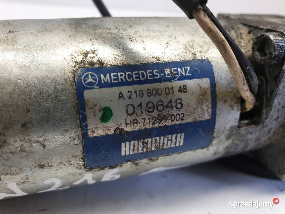 Mercedes C216 W216 POMPKA KLAPY BAGAŻNIKA