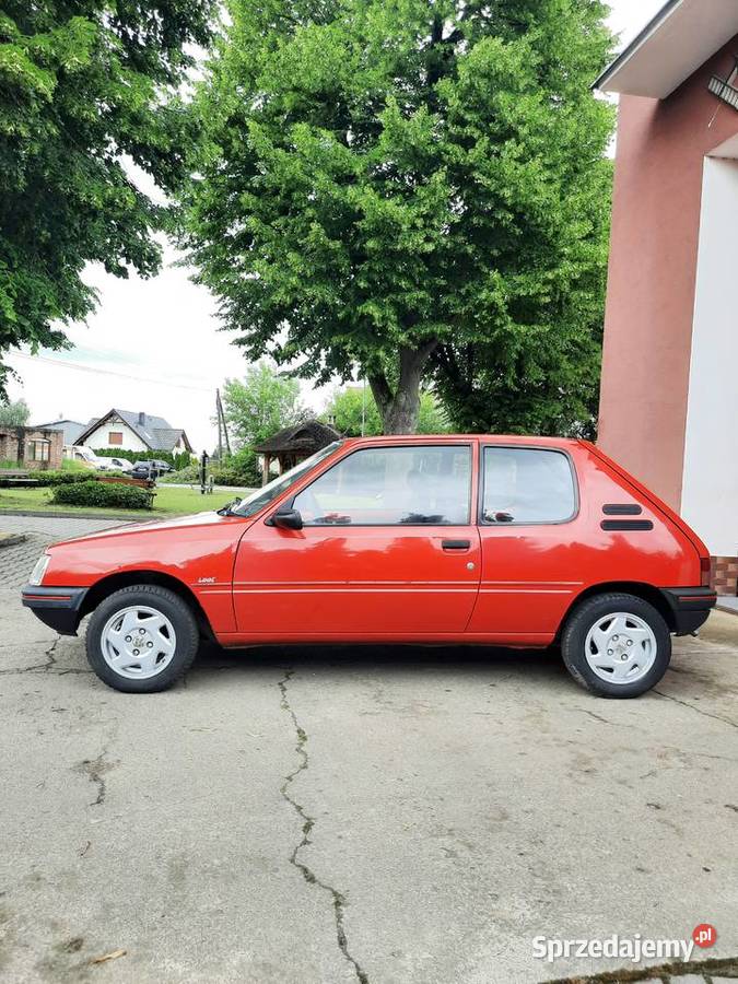 Peugeot 205 1991r Benzyna 11 wielkopolskie Grobia