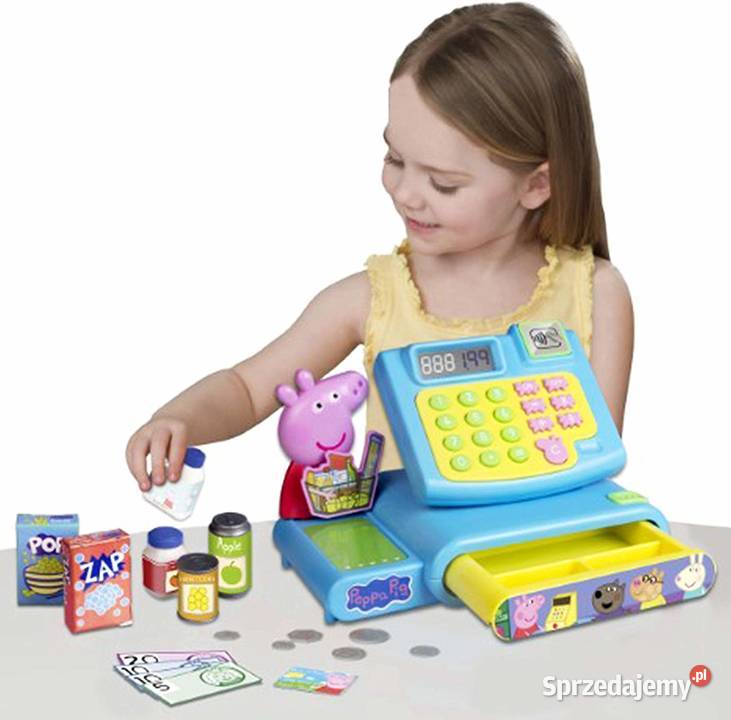 Świnka Peppa Pig Kasa Fiskalna Zabawa w Sklep Mogilany