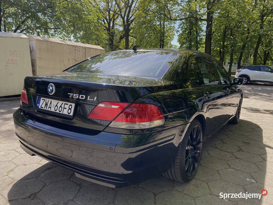 Bmw 750li individual z LPG 367KM Seria 7 Łódź