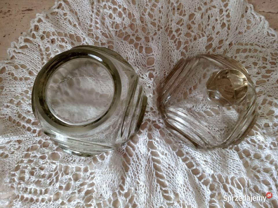 Cukiernica bombonierka Unikat Art Deco Hortensja