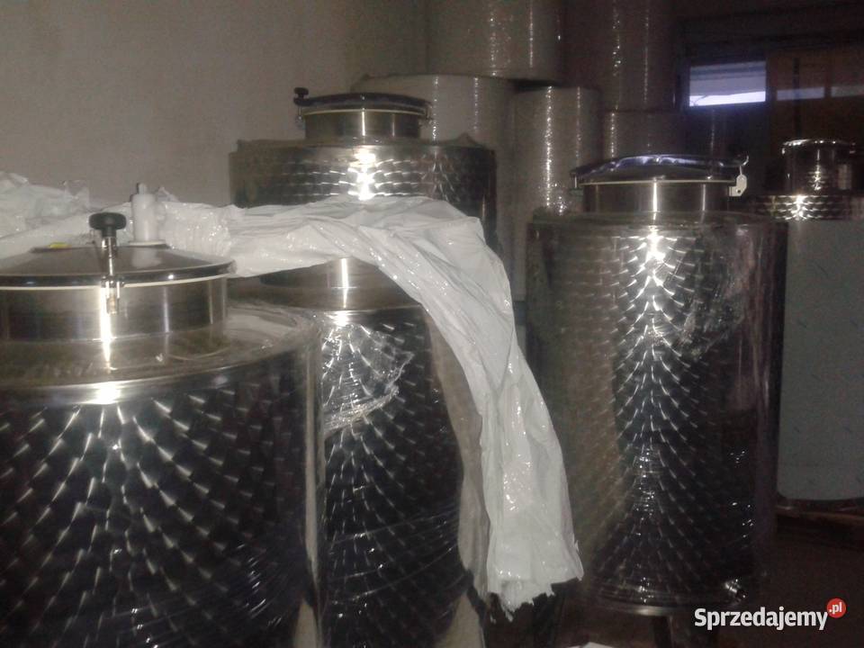 Zbiornik 400l na wino sok brandy dolnośląskie Wrocław