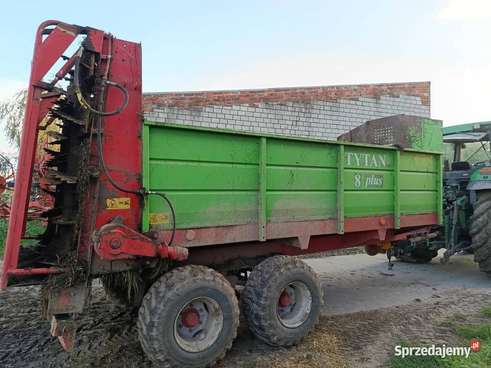 Rozrzutnik Agromet Pilmet Tytan 8 Plus Charłub sprzedam