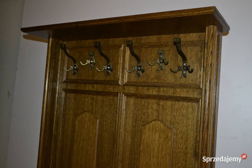 wieszak stylowy dąb 3 Będzin sprzedam