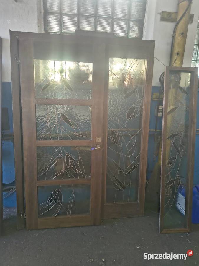 Drzwi z witrażem wielkopolskie Konin
