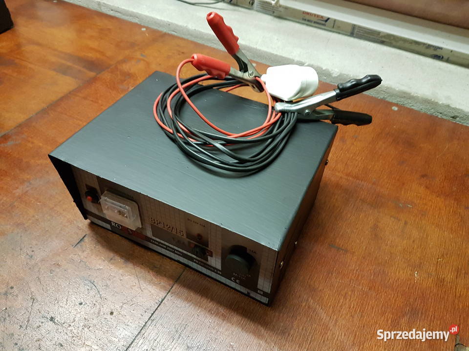 prostownik ROMSTAN BP 1215 12V 15 A 230V Pcim
