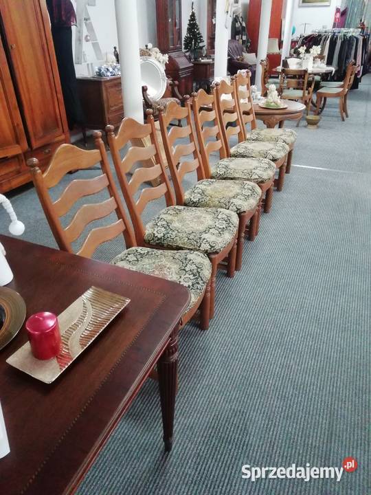 Krzesła dębowe kpl 6 Okazja Tarnobrzeg