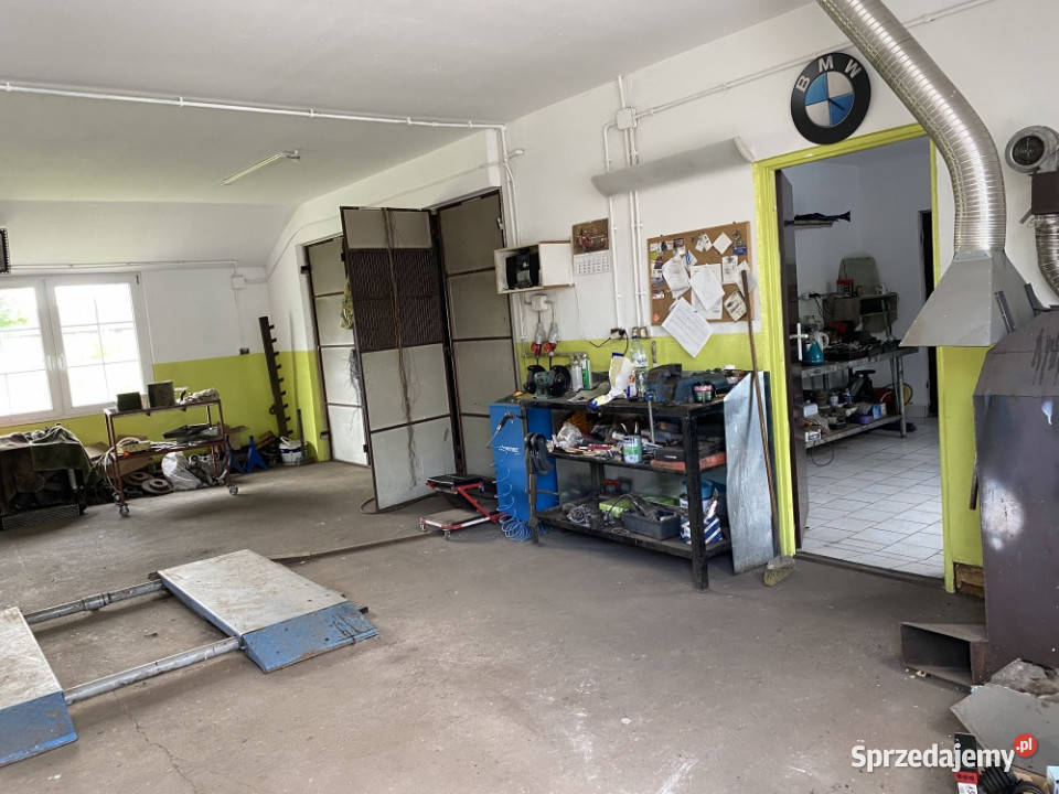 Sprzedam nieruchomość warsztat samochodowy 160m2