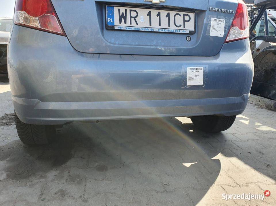 ZDERZAK TYŁ CHEVROLET KALOS kujawsko-pomorskie