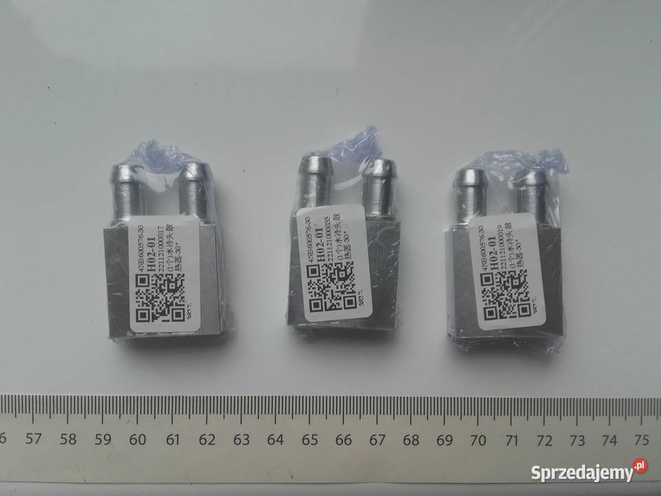 Aluminiowy blok wodny 30mm element chłodnicy kujawsko-pomorskie Bydgoszcz