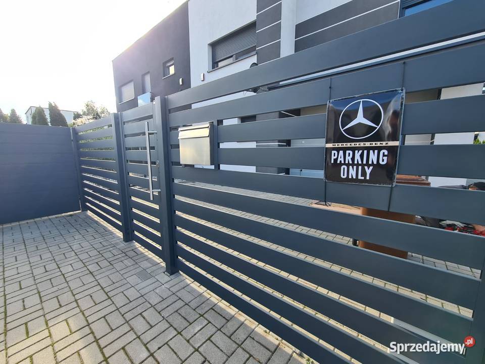 Furtka 110x150 nowoczesne ogrodzenia bramy Kalisz